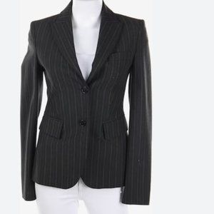 United Colors of Benetton Pinstripe FULL suit Set | Size 38 PANTS & SMALL Blazer